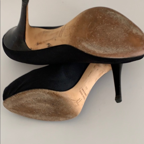 Giusseppe Zanotti Satin peep toe Pumps size 40 - Picture 3 of 4